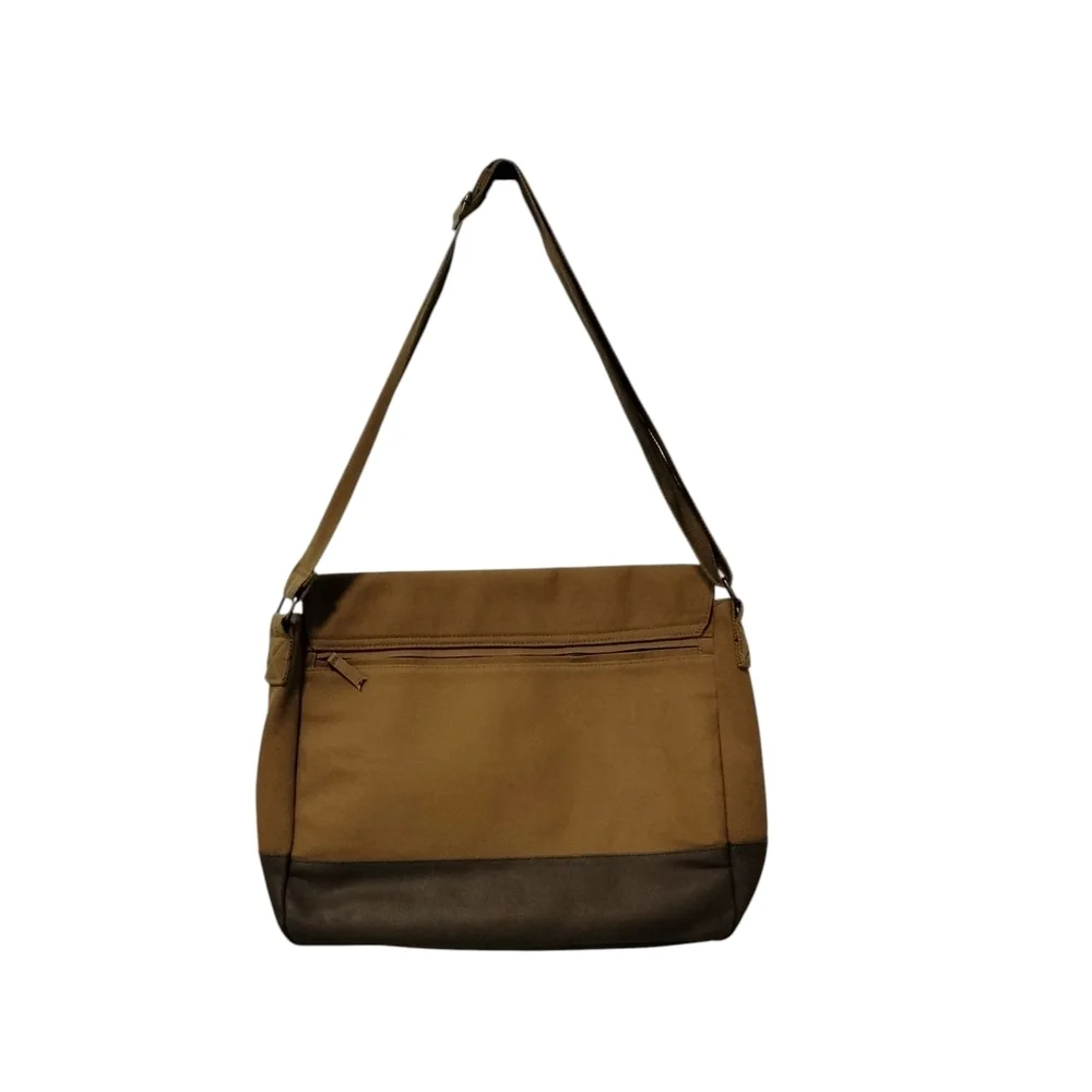 Punctuate Stylish Brown Men's Messenger Bag